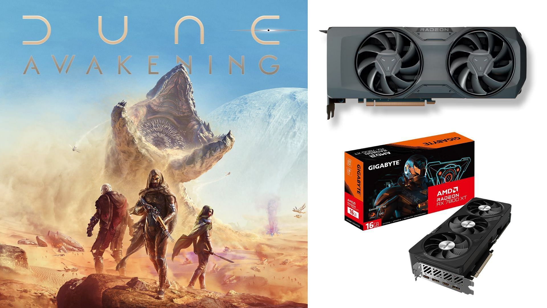 Лучшие настройки графики Dune Awakening для Radeon RX 7800 XT