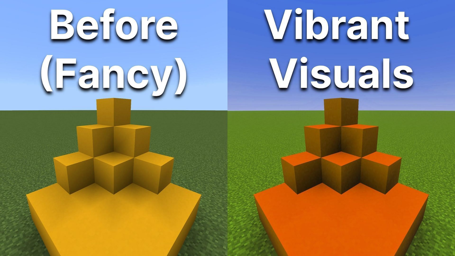 Фанаты Minecraft недовольны желтым оттенком Vibrant Visuals