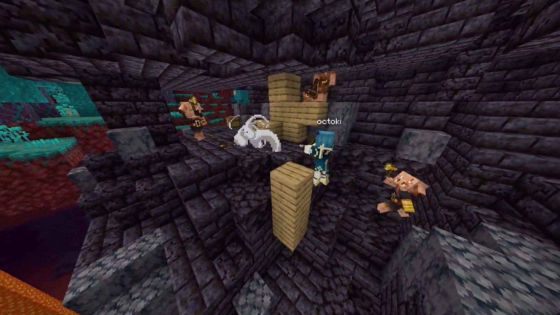 Игрок в Minecraft демонстрирует хаотичную стратегию грабежа бастиона, оставляя сообщество в восторге
