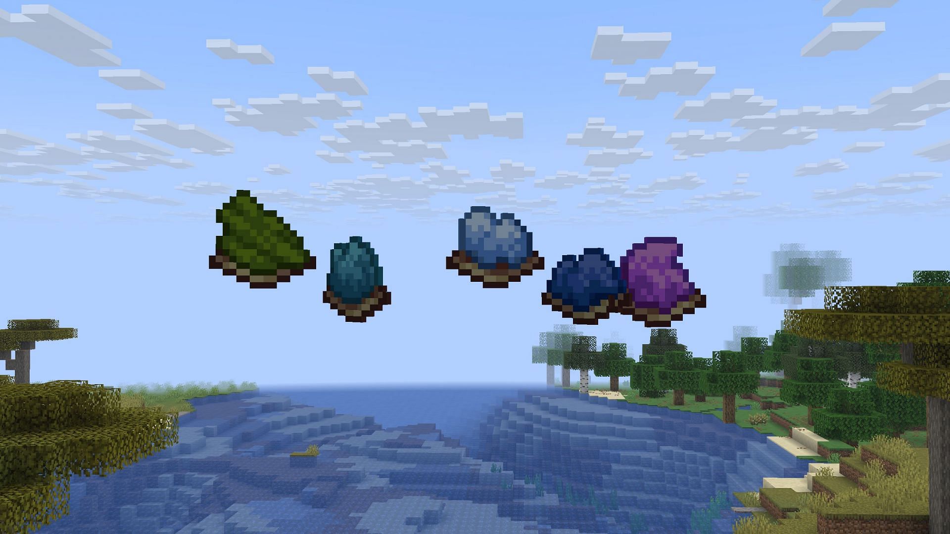 Как выглядят новые красители в Minecraft?