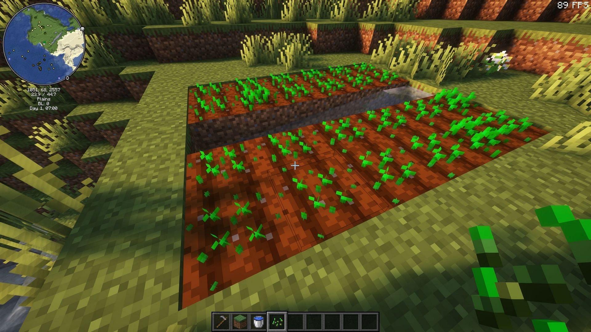 Questa mod di Minecraft migliora notevolmente l'agricoltura e la raccolta