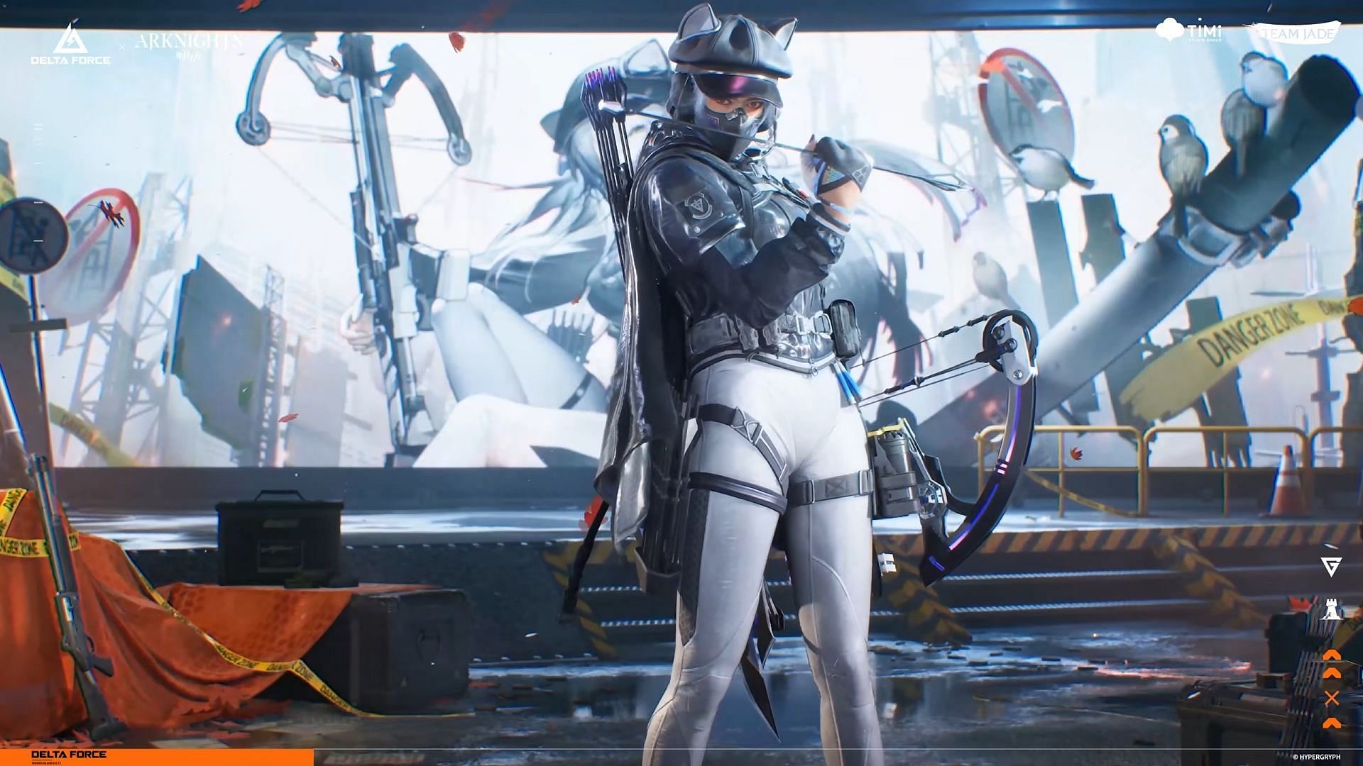 Как получить Luna Schwarz Skyline skin бесплатно в Delta Force