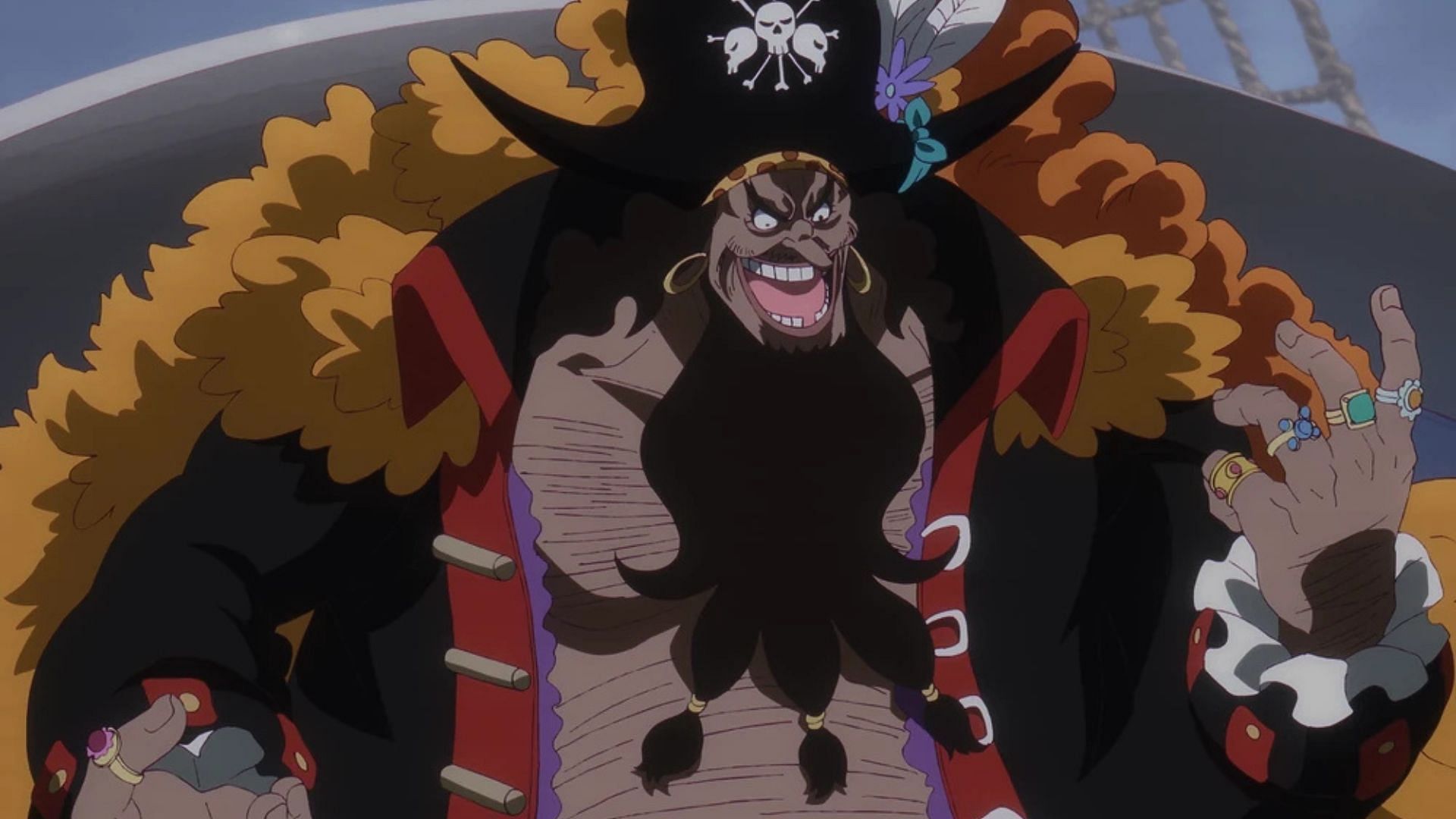 One Piece chapter 1154 подтверждает, что изначальным пользователем Дьявольского Фрукта Черной Бороде является его отец
