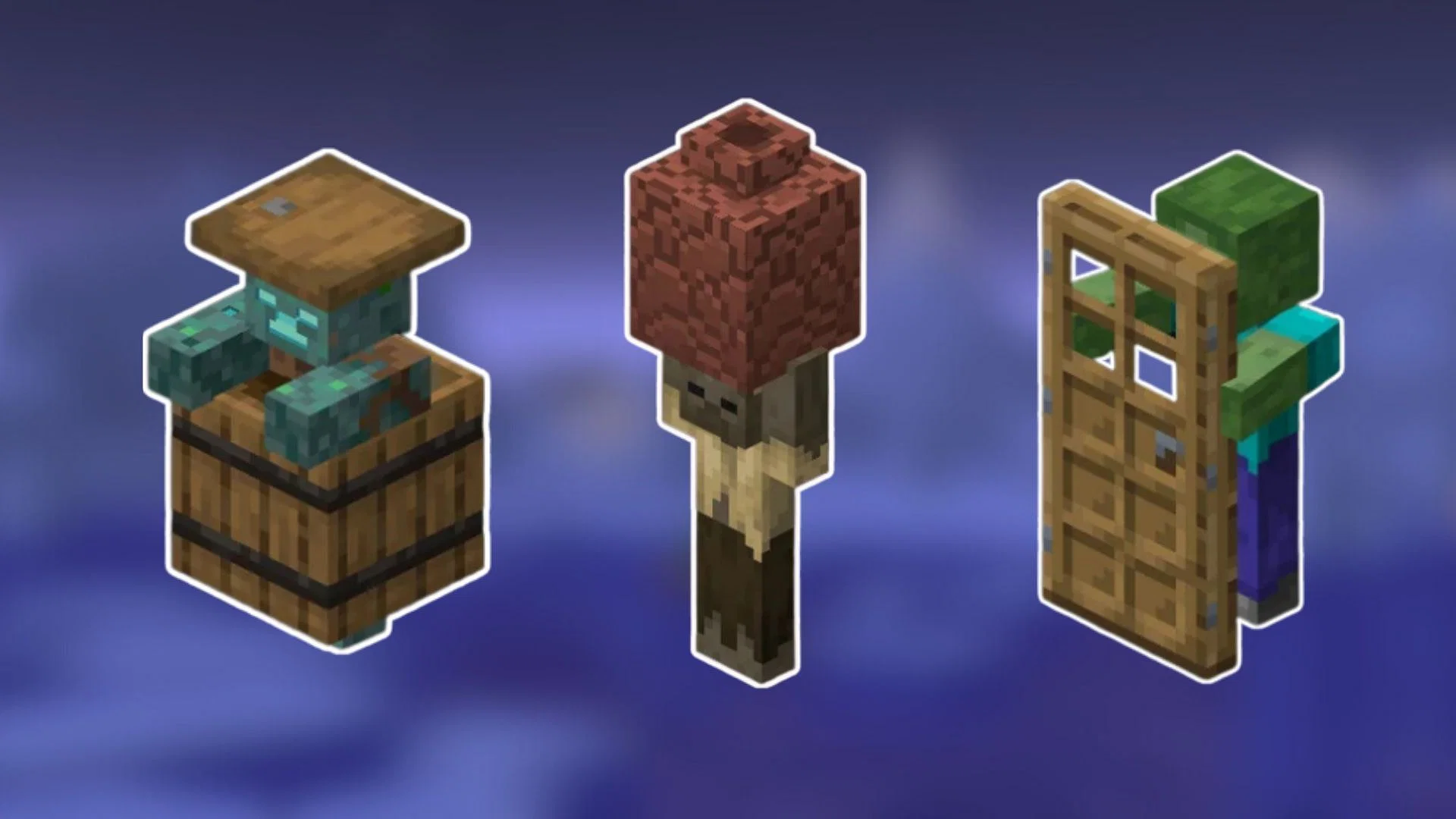 Игрок в Minecraft предлагает интересные новые варианты для зомби, скелетов и других мобов