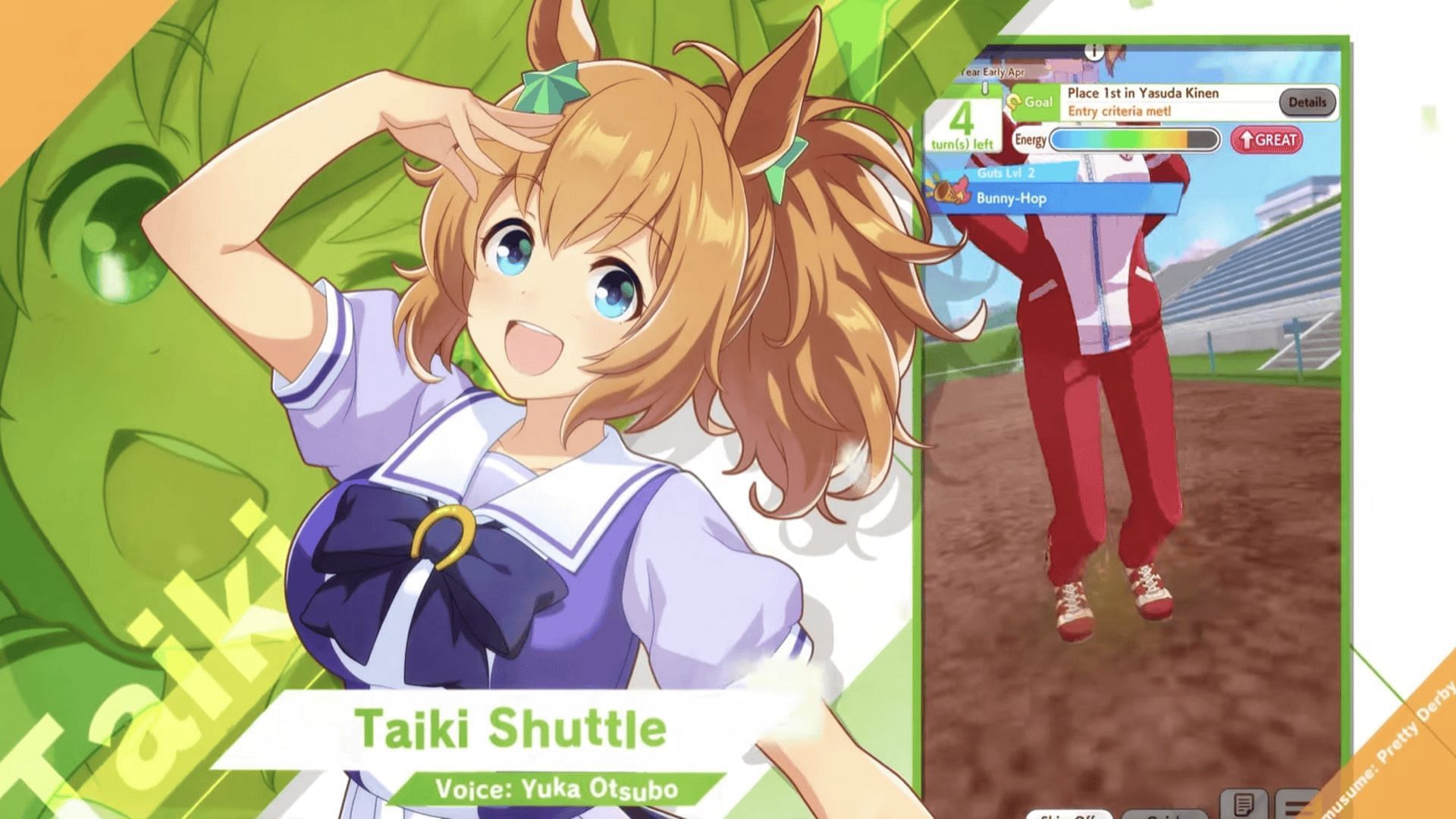 Лучший гайд по сборке Таики Шаттл в Umamusume: Pretty Derby
