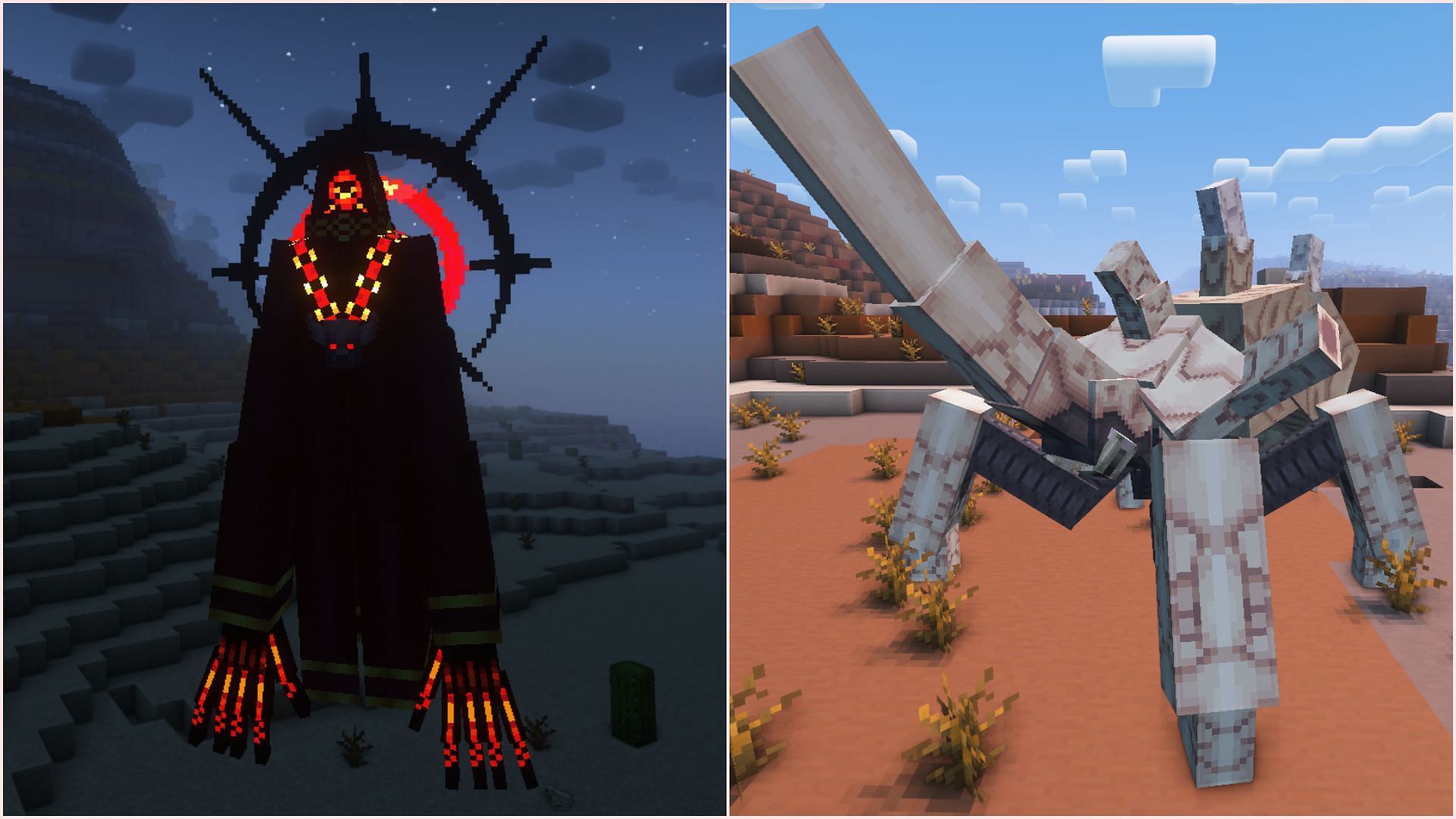 Minecraft руководство по моду Threateningly Mobs