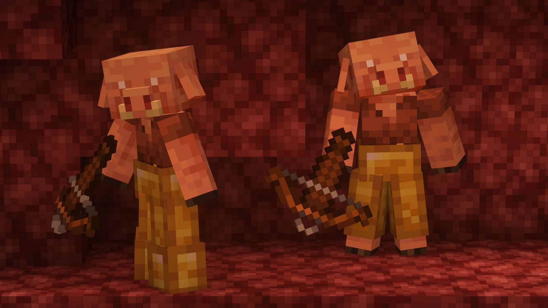 Как выжить против piglins в Minecraft?