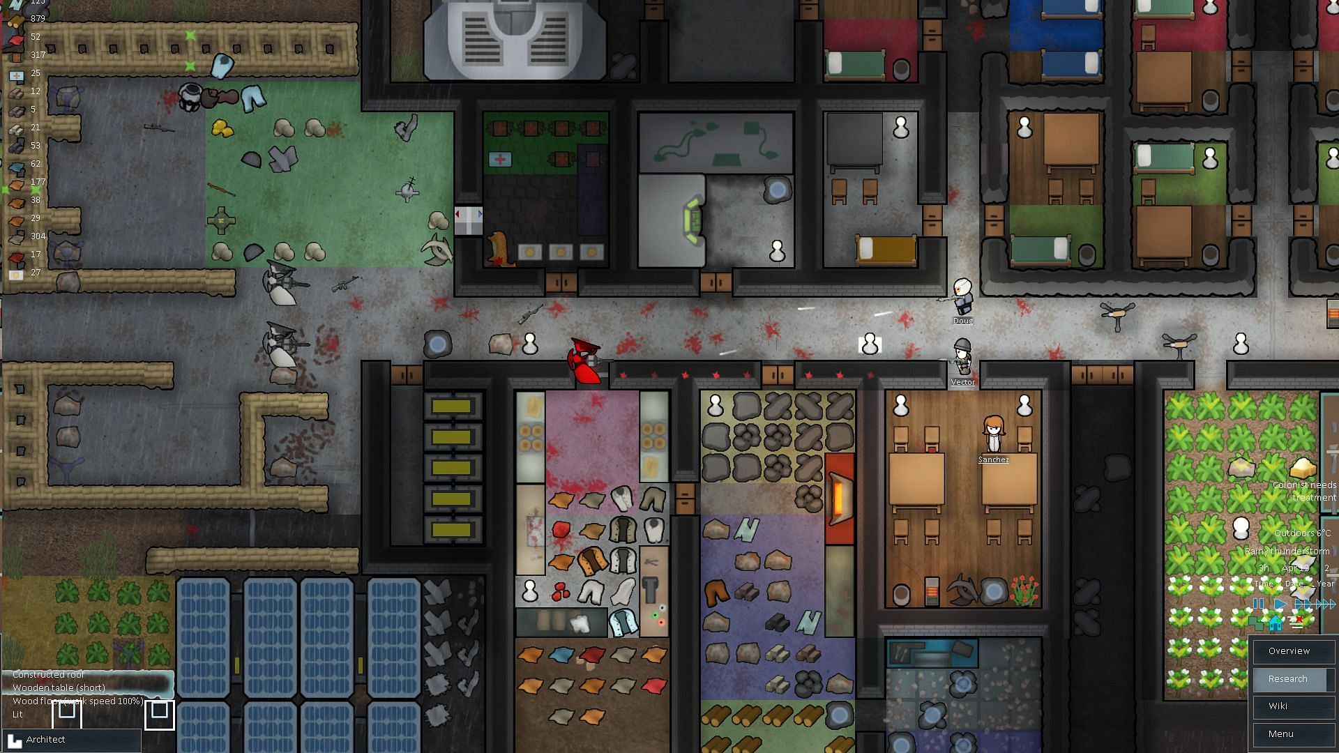 Как получить компоненты в Rimworld
