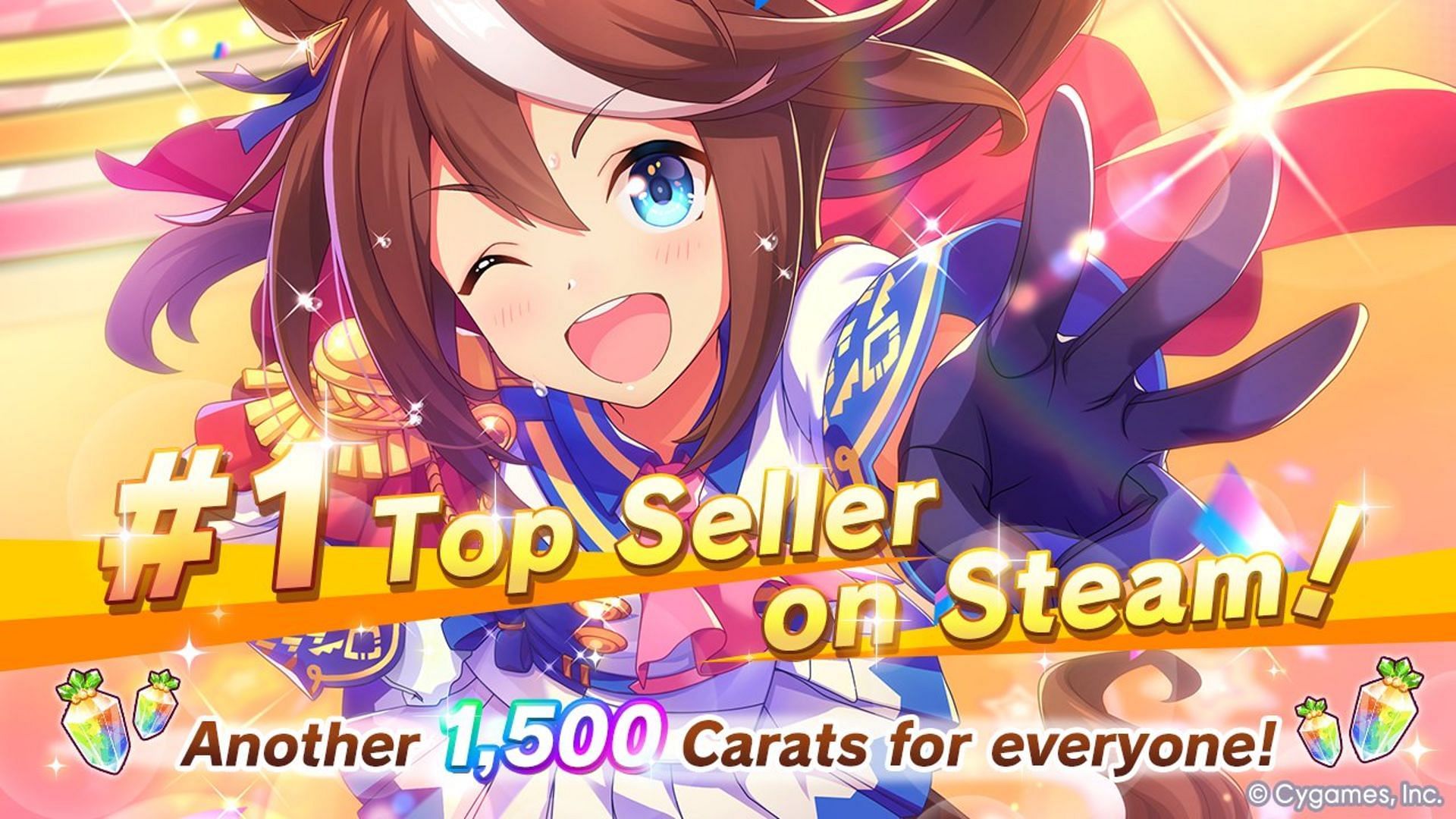 Umamusume Pretty Derby отмечает достижение #1 на Steam: как получить бесплатные Караты в подарок