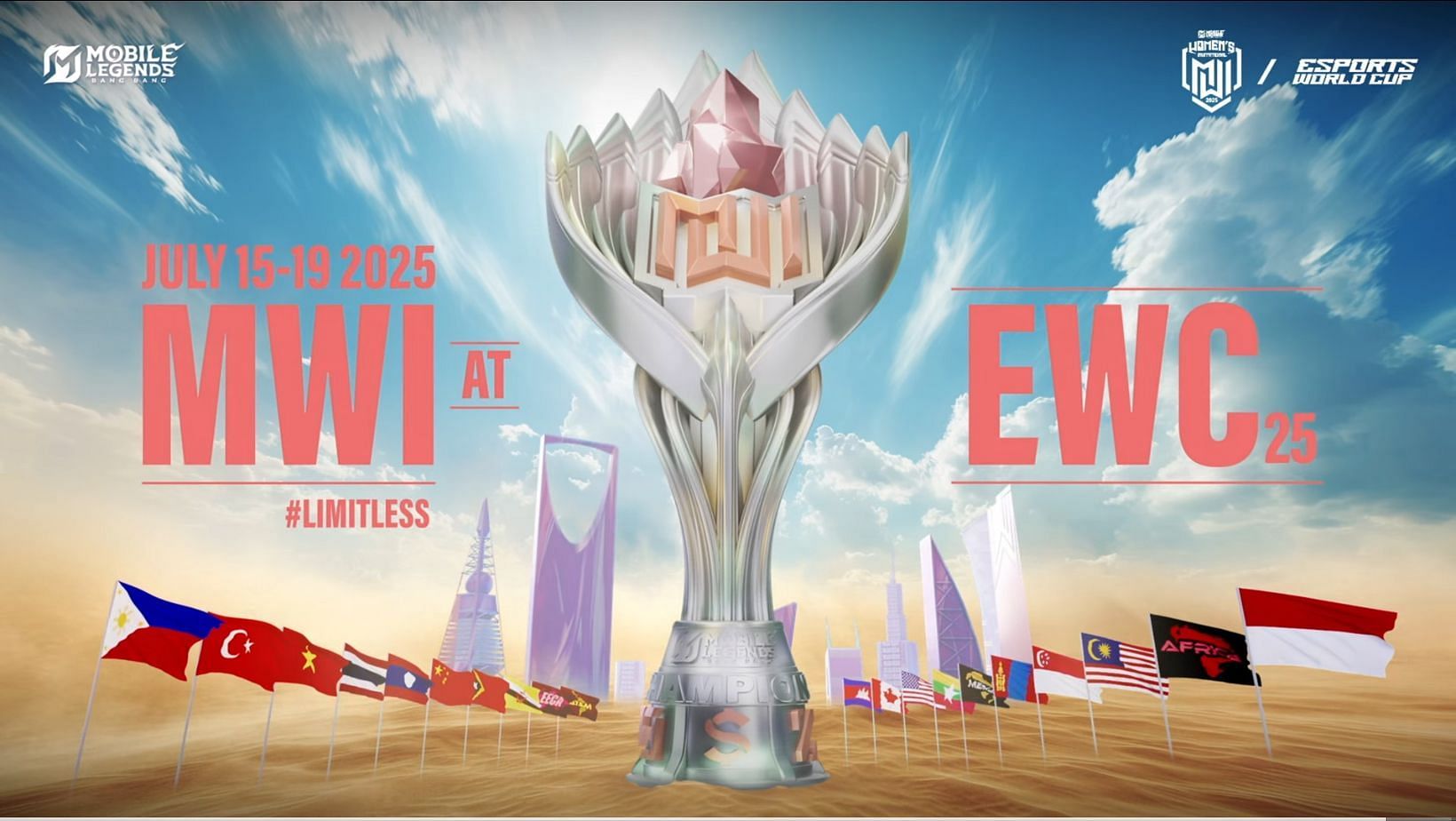 MLBB EWC Women’s International 2025: Команды, даты, формат и как смотреть