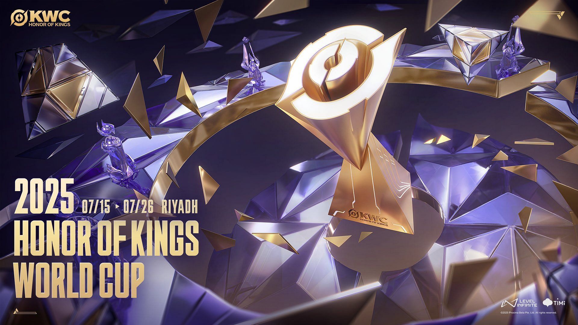 Honor of Kings World Cup 2025: Объявлены даты, команды и распределение призового фонда