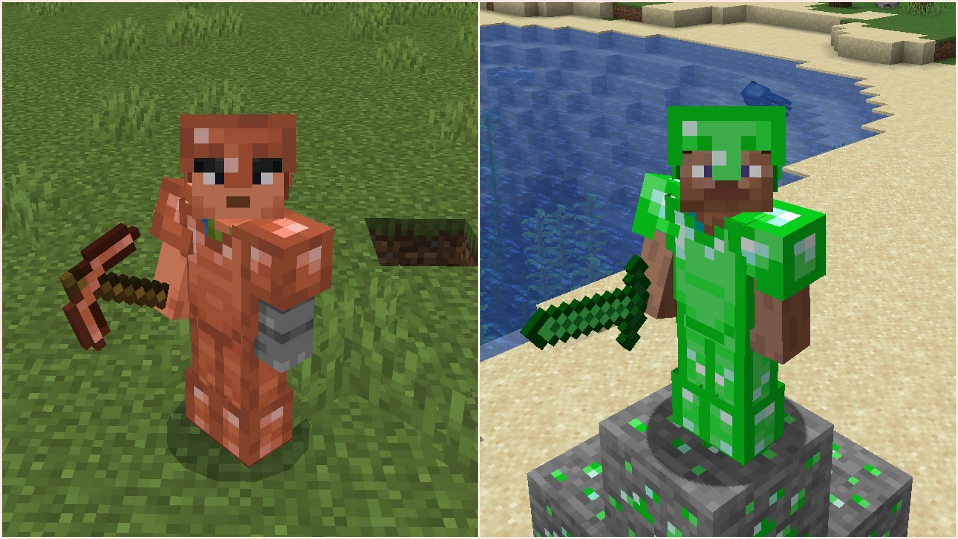 Почему броня из изумрудов в Minecraft могла бы быть лучше, чем броня из меди