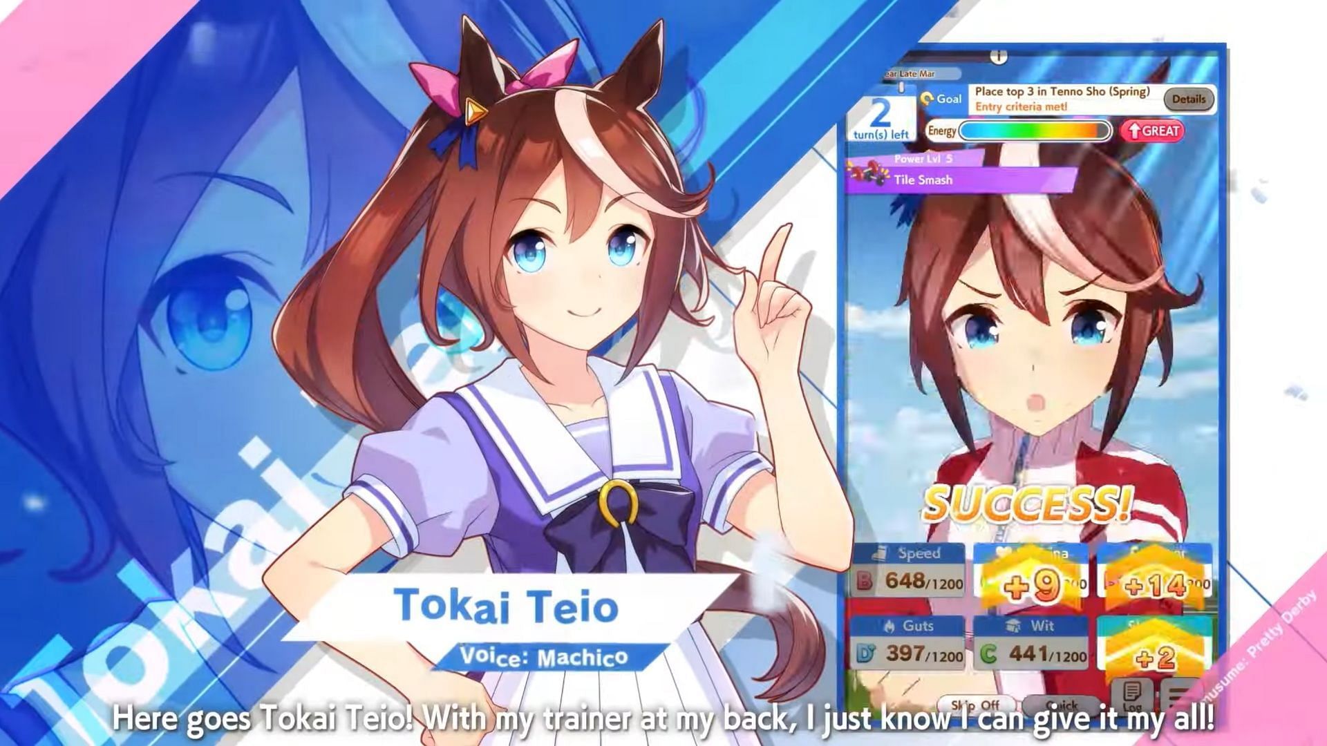 Как пройти Japanese Derby Race в Umamusume: Pretty Derby