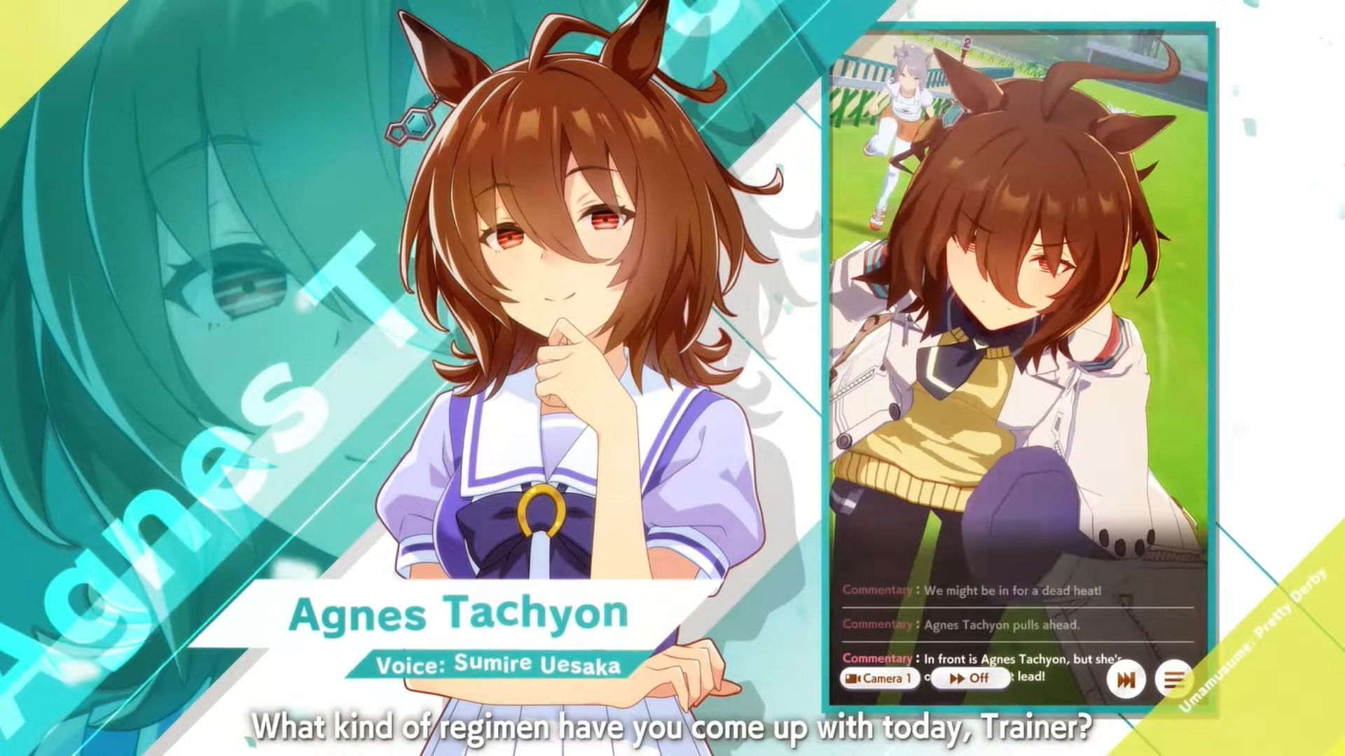Все выборы событий Agnes Tachyon и их влияние в Umamusume: Pretty Derby