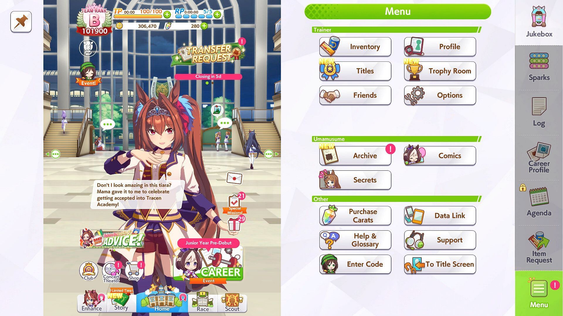 Как разблокировать Clubs в Umamusume: Pretty Derby