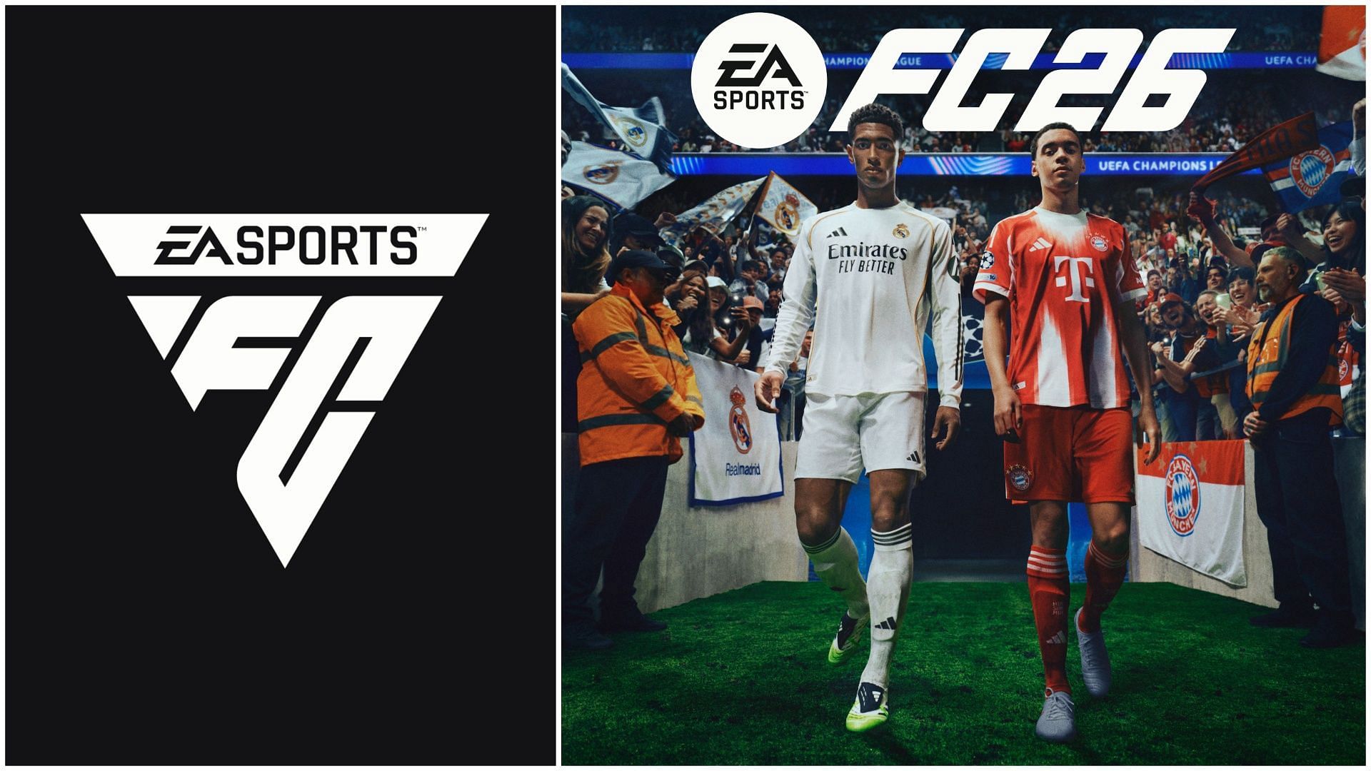 Звезды обложки EA FC 26: Джуд Беллингем возвращается, а Джамал Мусиала дебютирует