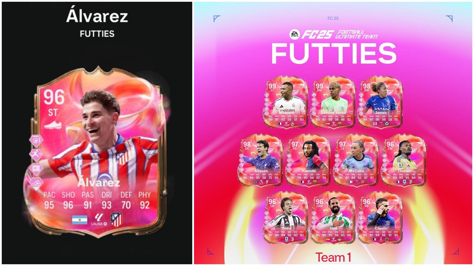 EA FC 25 Julian Alvarez FUTTIES SBC: Все задания и самые дешёвые решения
