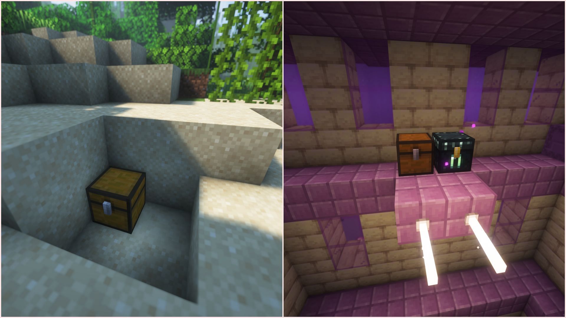 Лучшие местоположения для лутания сокровищ в Minecraft