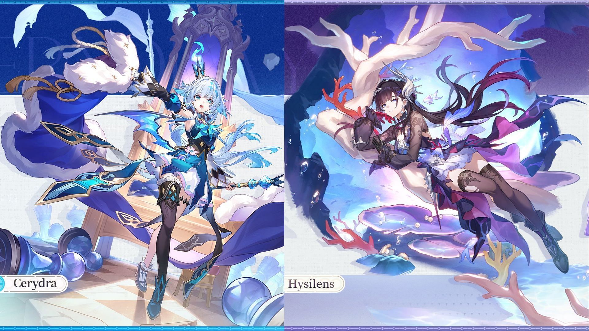 Honkai Star Rail утечки о Light Cones Hysilens и Cerydra