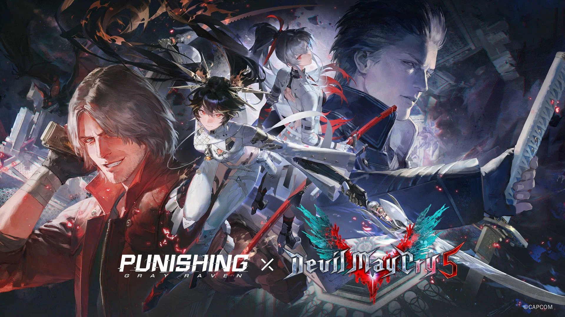 Сводка стрима коллаборации Punishing Gray Raven x Devil May Cry 5: персонажи, коды на получение бонусов и другое