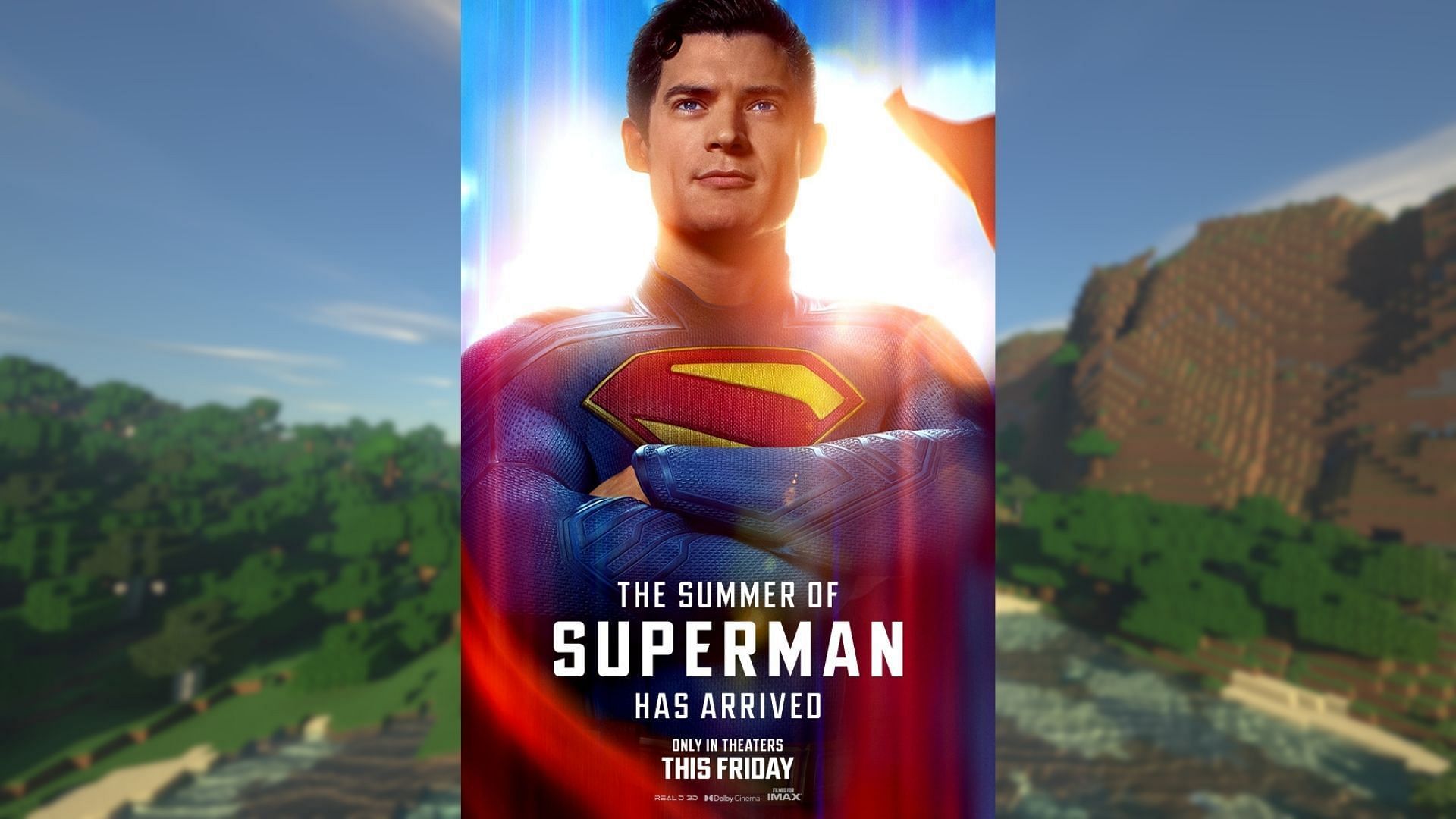 Minecraft получает бесплатный набор скинов Superman перед релизом фильма