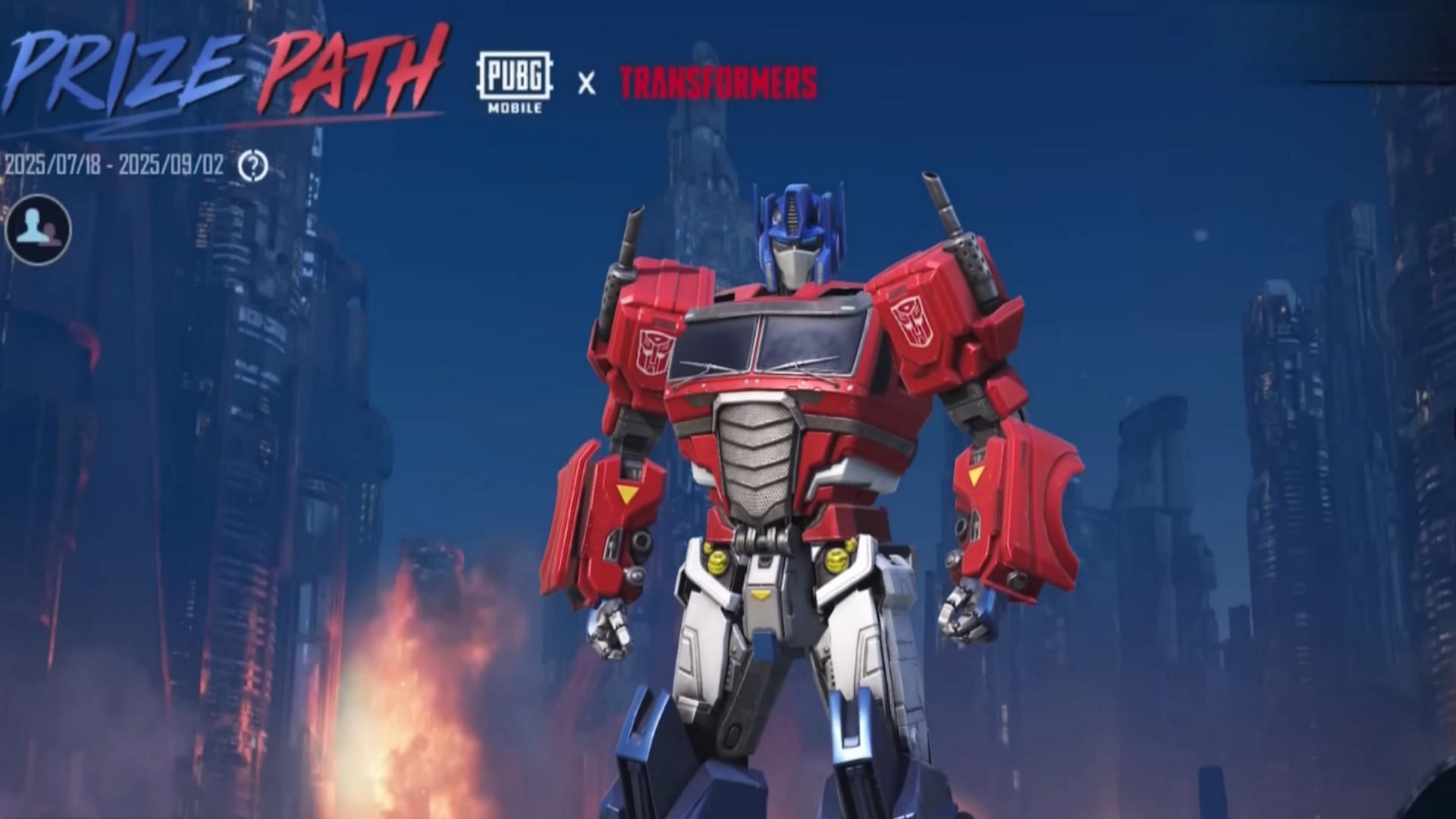 PUBG Mobile x Transformers Prize Path событие: Расписание и награды раскрыты