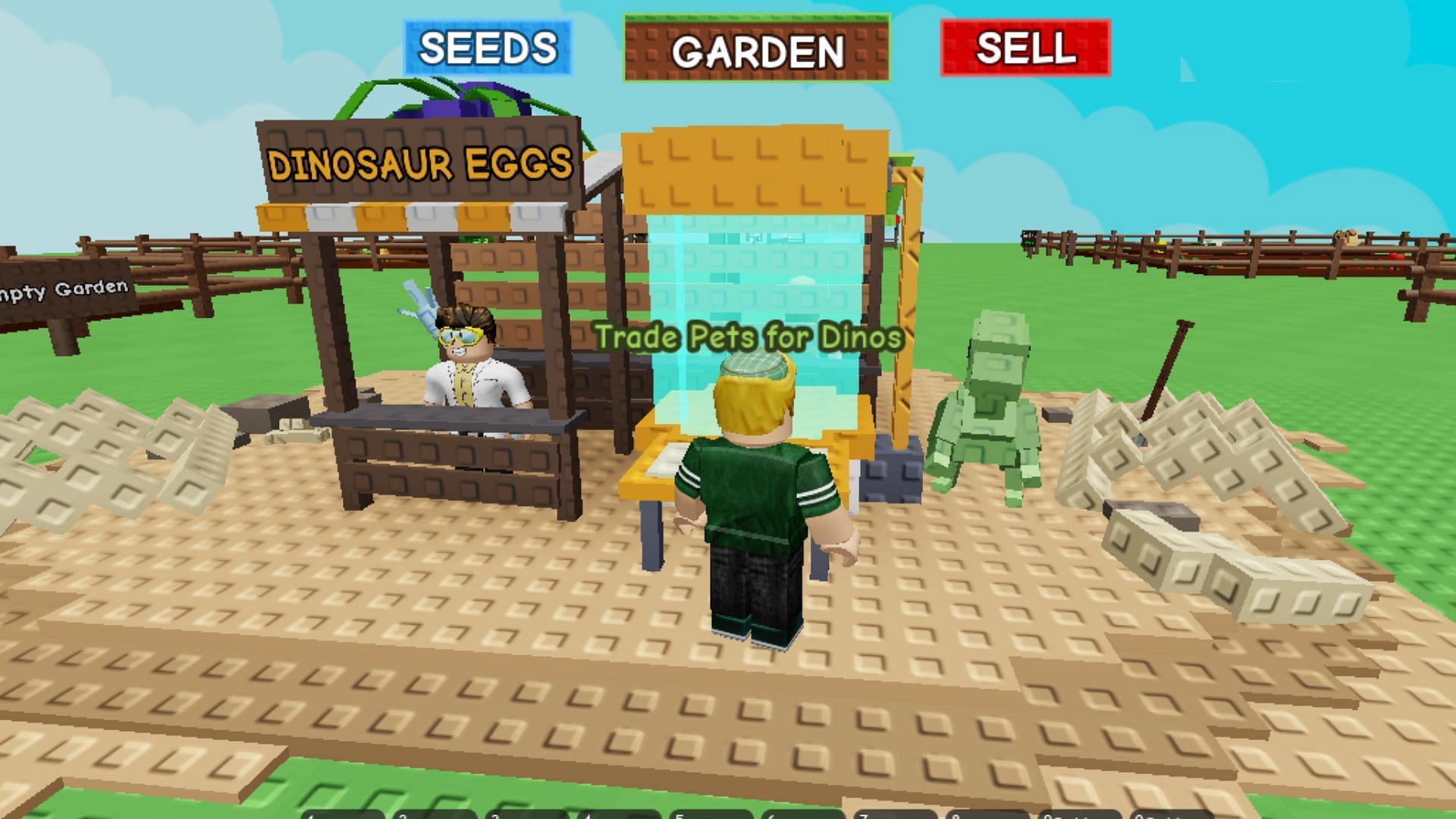Что делает T-Rex в Grow a Garden?