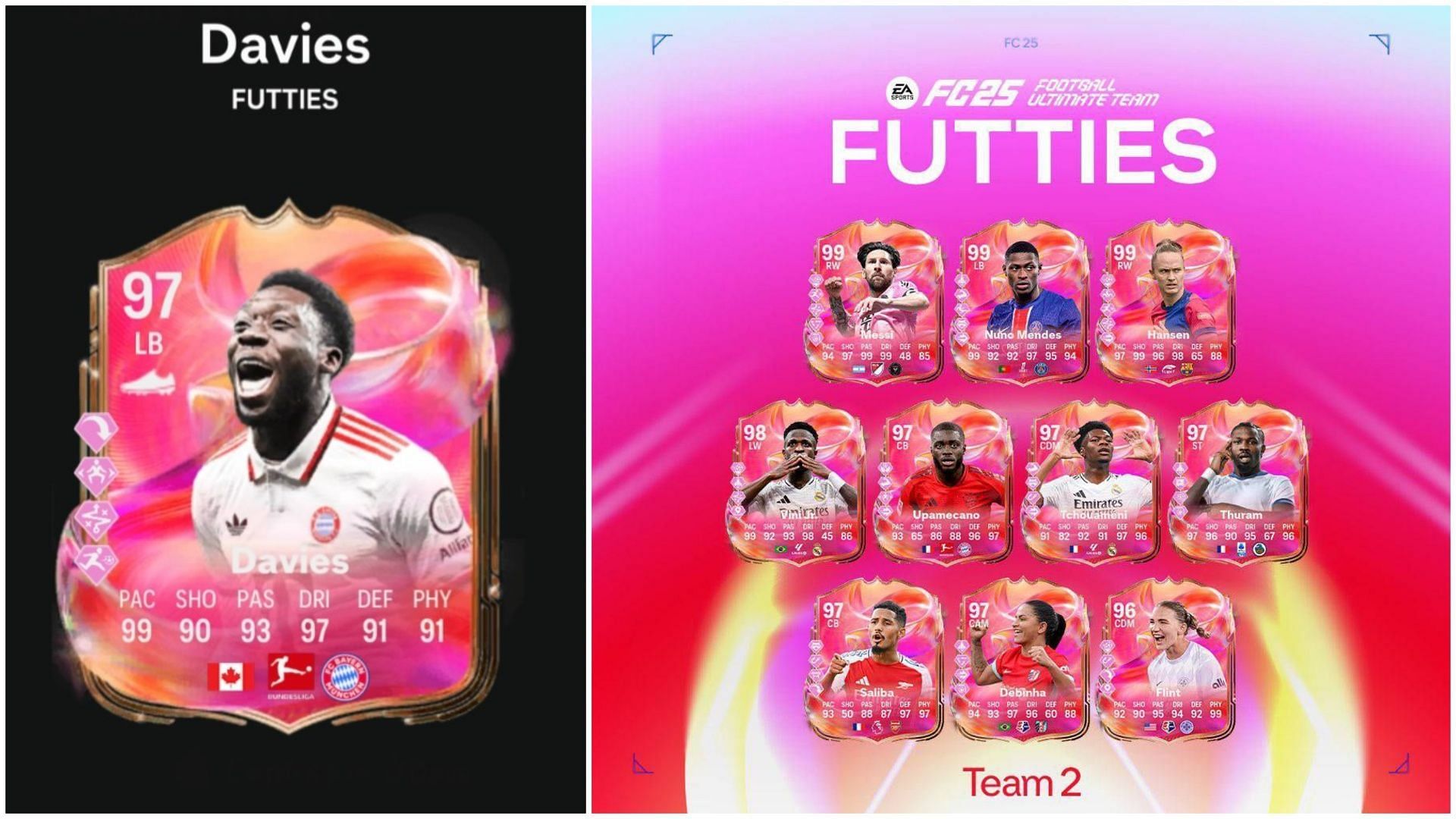 EA FC 25 Alphonso Davies FUTTIES SBC: Все задания и самые дешевые решения