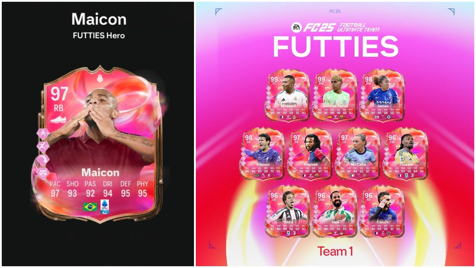 EA FC 25 Maicon FUTTIES SBC: Все задания и самые дешёвые решения