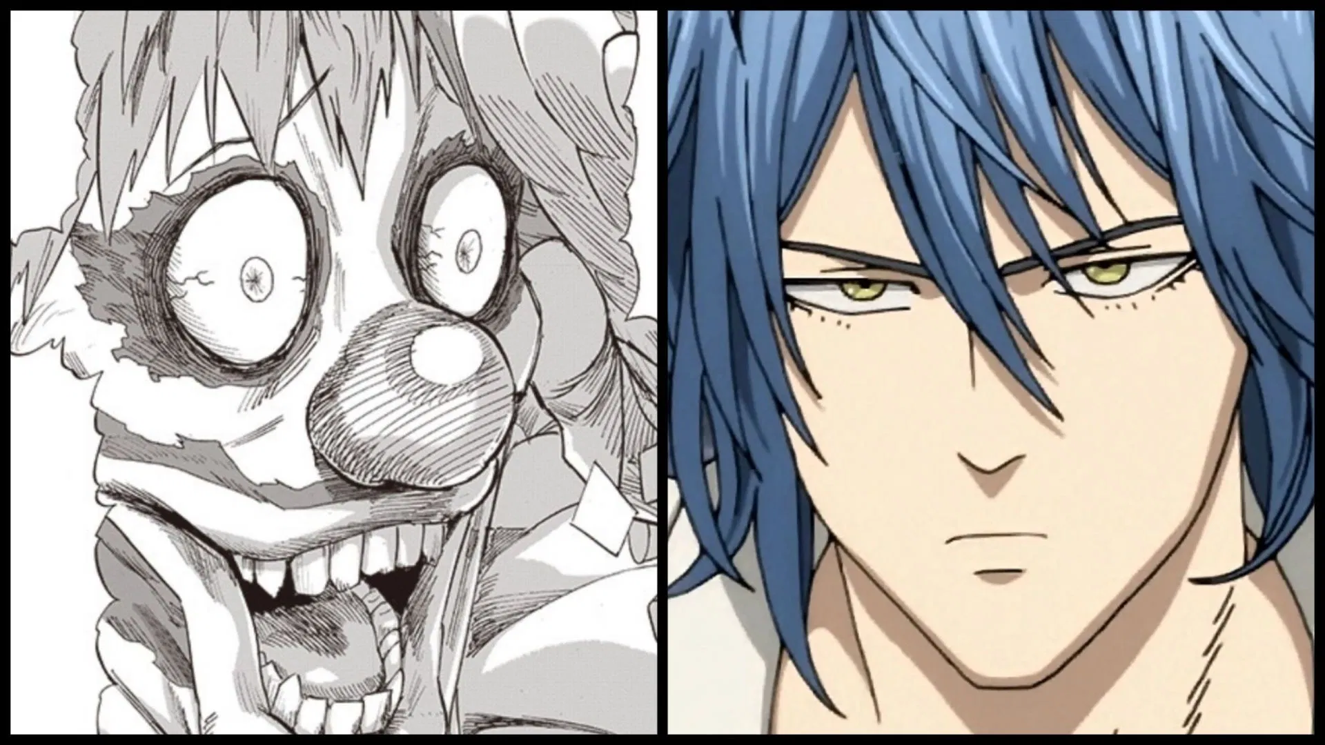 One Punch Man глава 213: Handsome Kamen Amai Mask против Pesky Clown