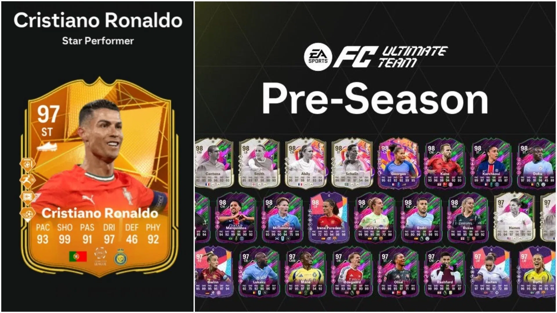 EA FC 25 Cristiano Ronaldo Star Performer SBC: Все задачи и самые дешевые решения