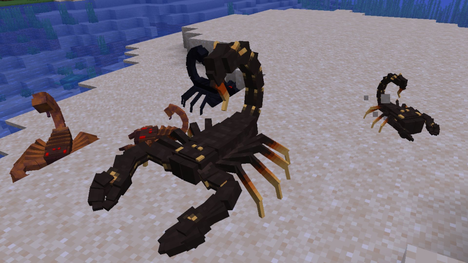Minecraft YDM’s Scorpions мод: руководство