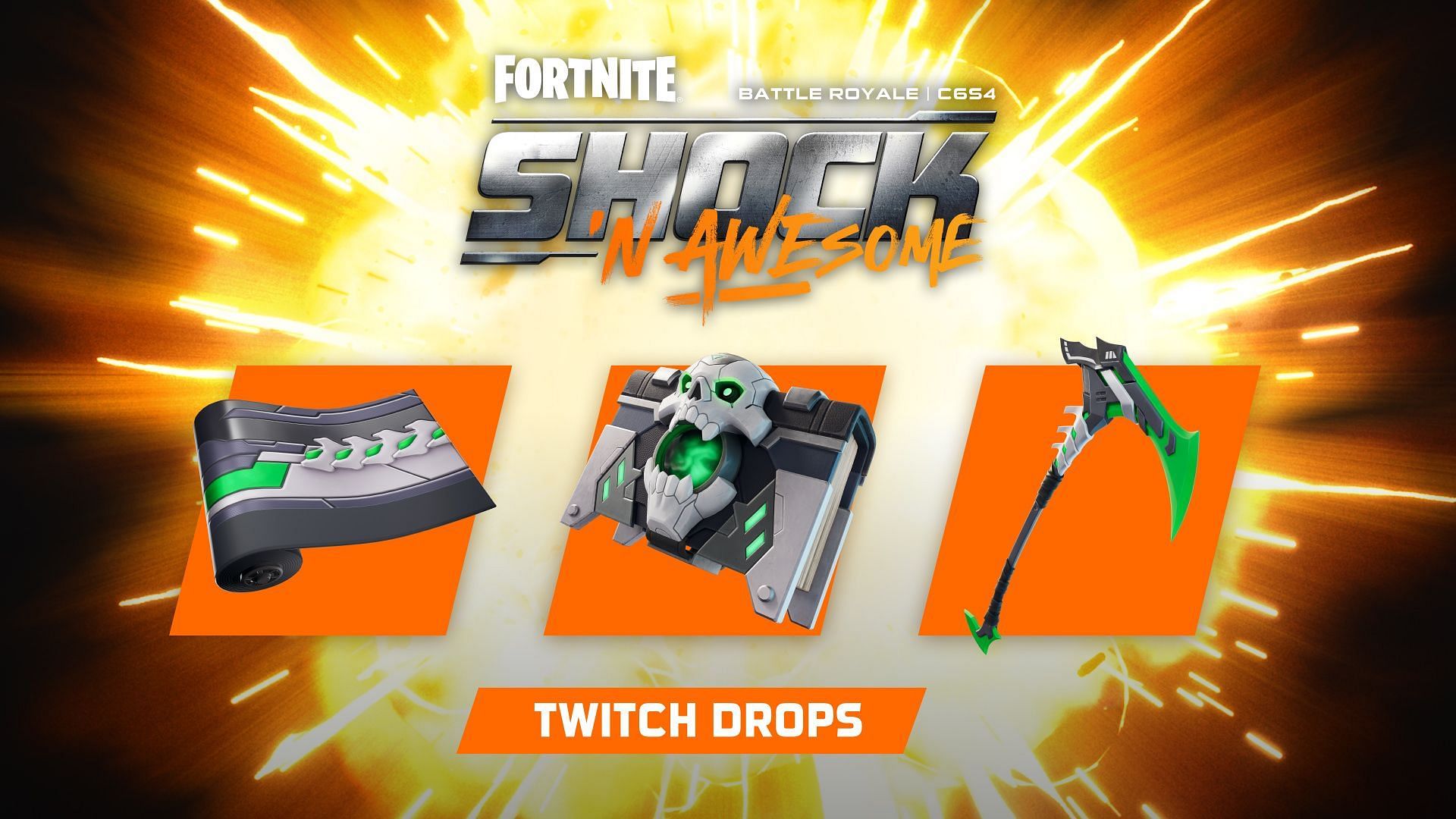 Как получить Fortnite Chapter 6 Season 4 Twitch launch rewards бесплатно