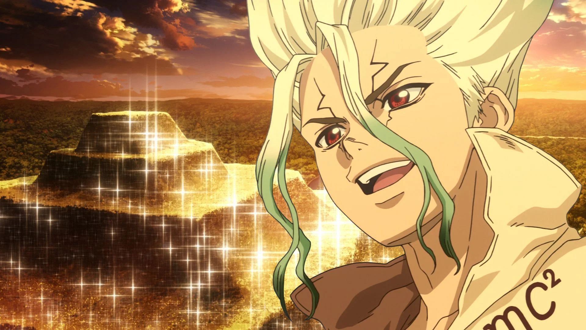 Dr. Stone: Science Future part 2 episode 5 – Сенку и команда прибыли в эпицентр петрификации Медузы