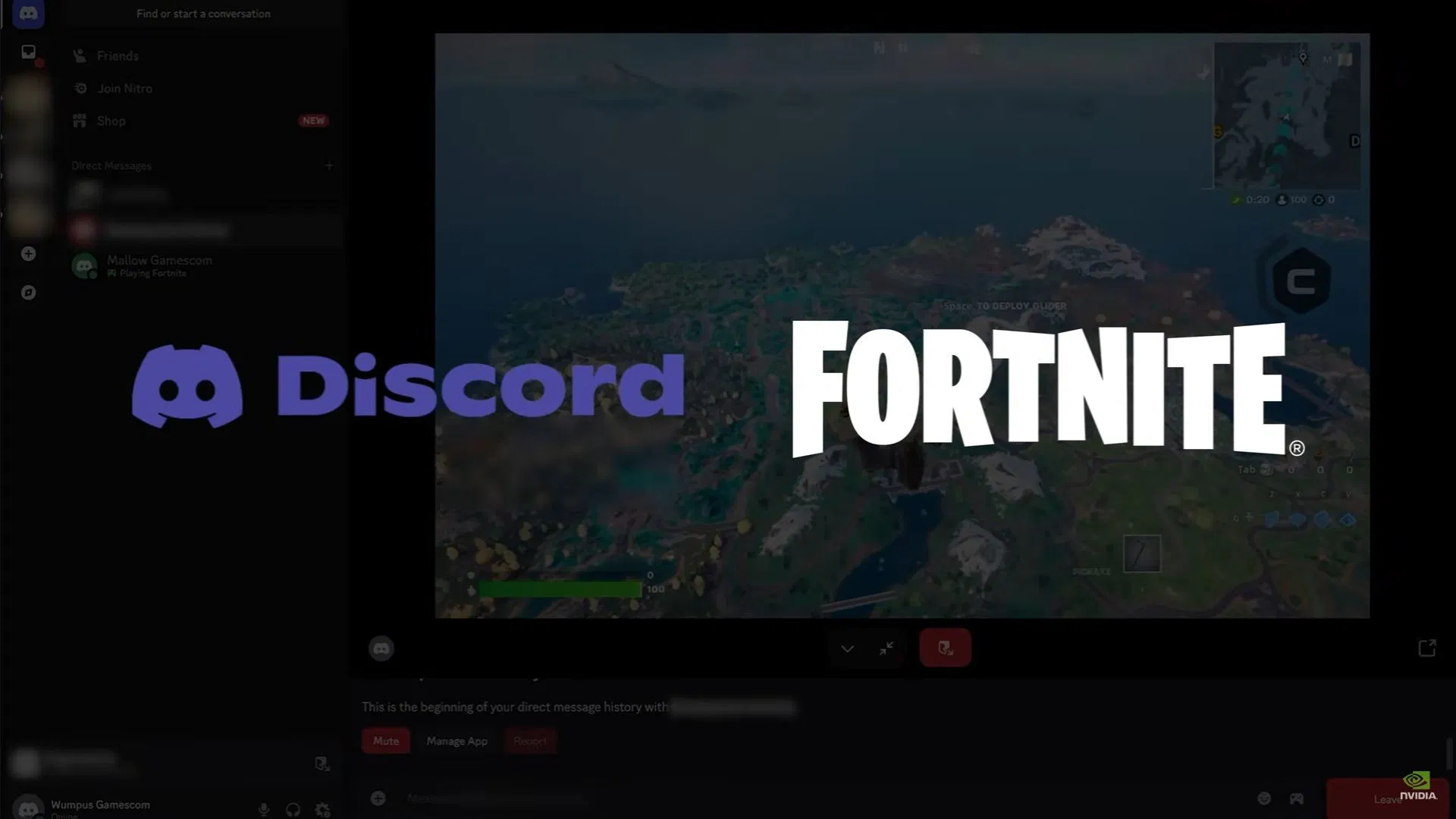 Скоро Fortnite станет доступен для игры на Discord