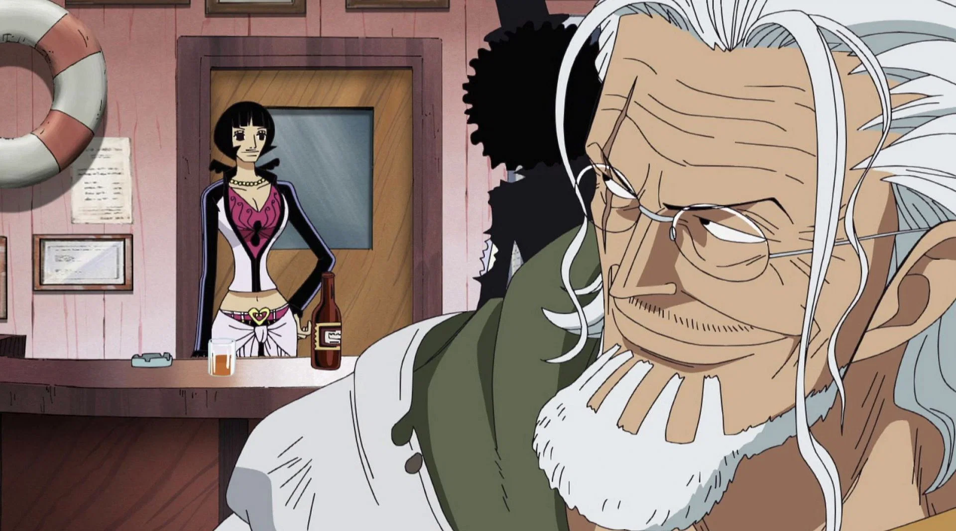 One Piece chapter 1156 подтверждает, что чувства Шакуяку к Рейли всегда были очевидны