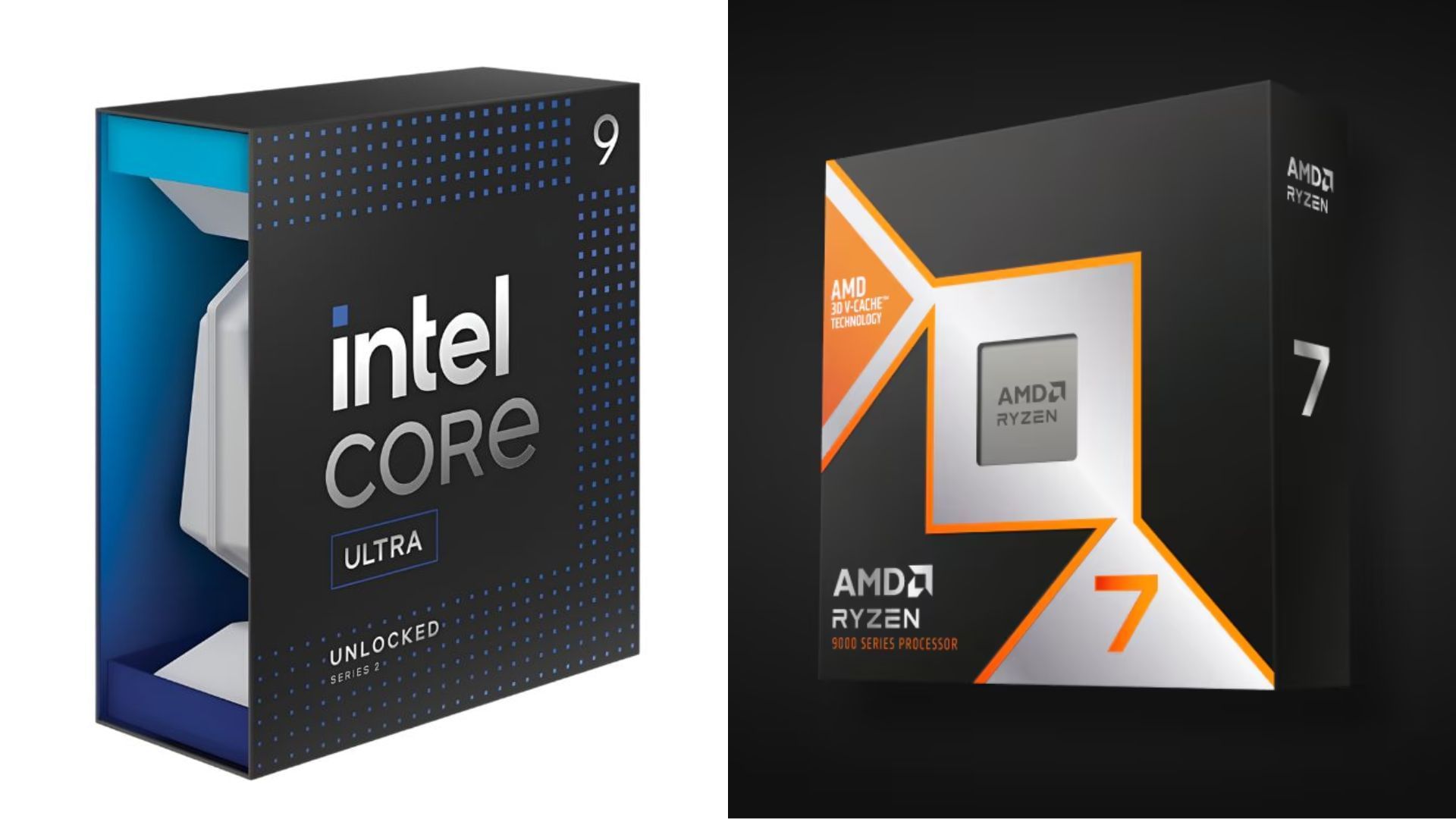 AMD Ryzen 7 9800X3D против Core Ultra 9 285K: Какой лучше игровой ЦП?