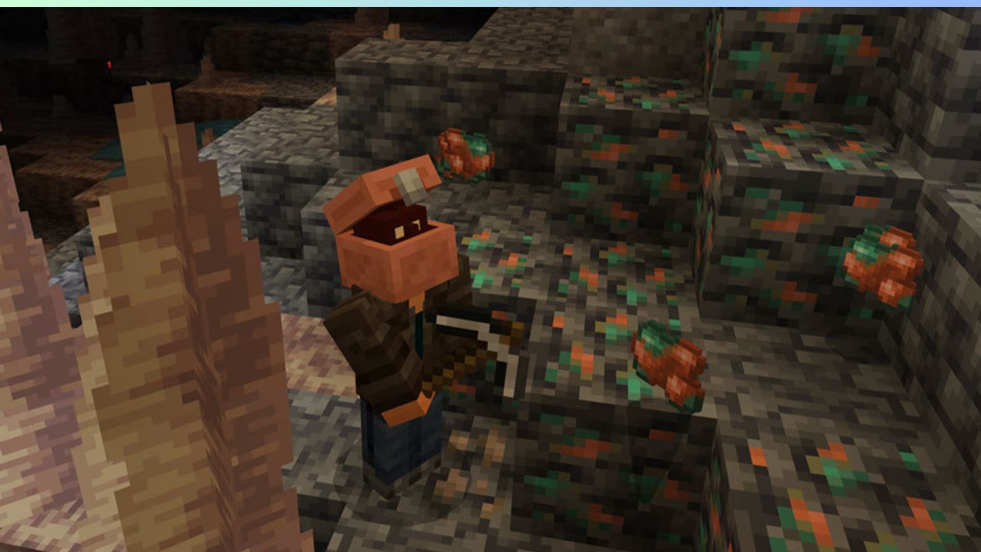 Minecraft объявляет о сообществе вызовов обновления The Copper Age с бесплатной наградой