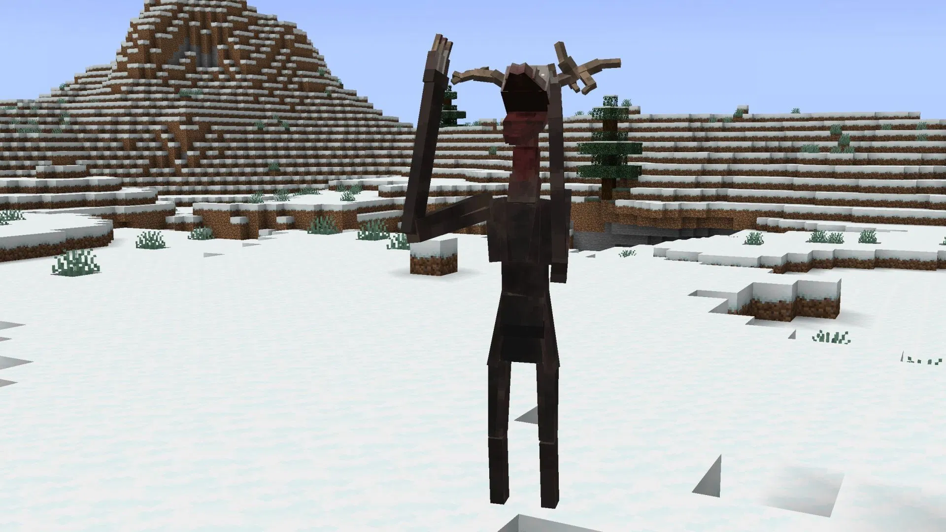 Этот ужасный мод для Minecraft добавляет_skinwalkers_в игру