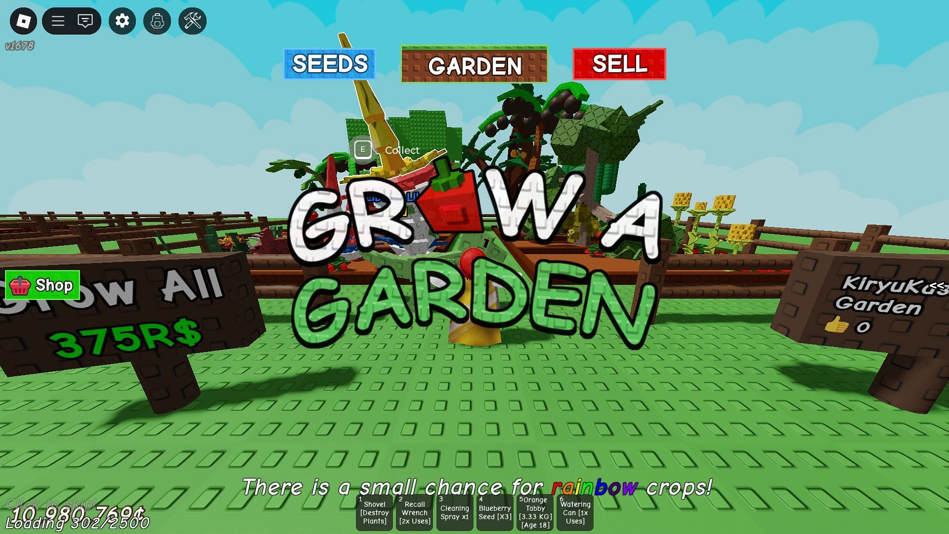 Как приготовить Burger в Grow a Garden