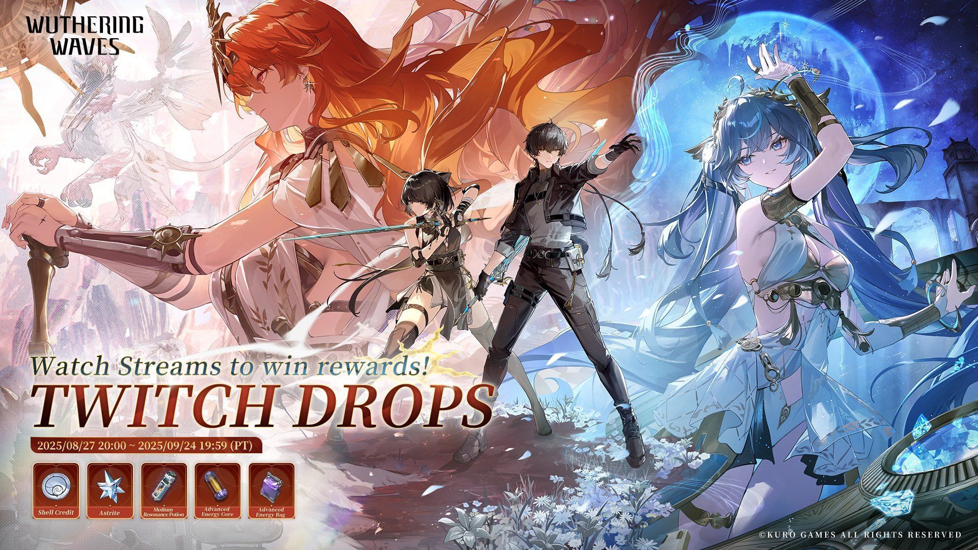 Wuthering Waves 2.6 Twitch drops: Все награды и как их получить
