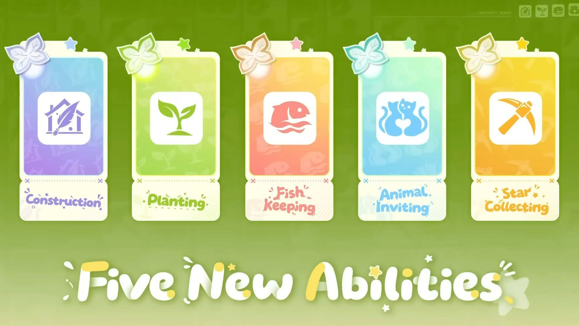 Все новые наряды для навыков в Infinity Nikki 1.9