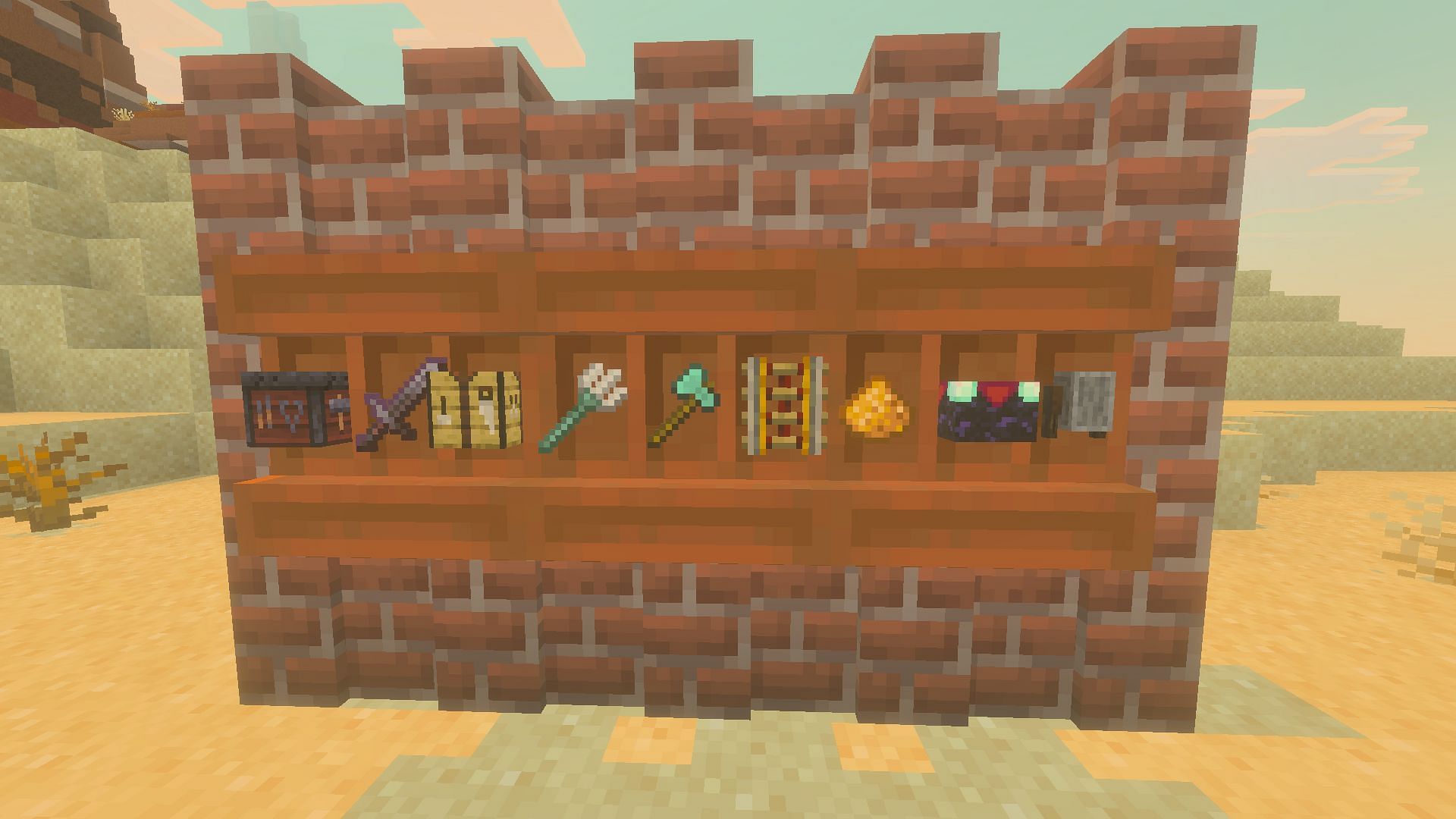 5 крутых способов использовать полки в Minecraft