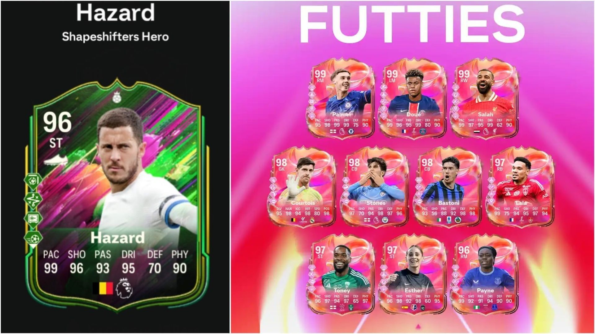 EA FC 25 Eden Hazard Shapeshifters Hero SBC: Все задания и самые дешевые решения