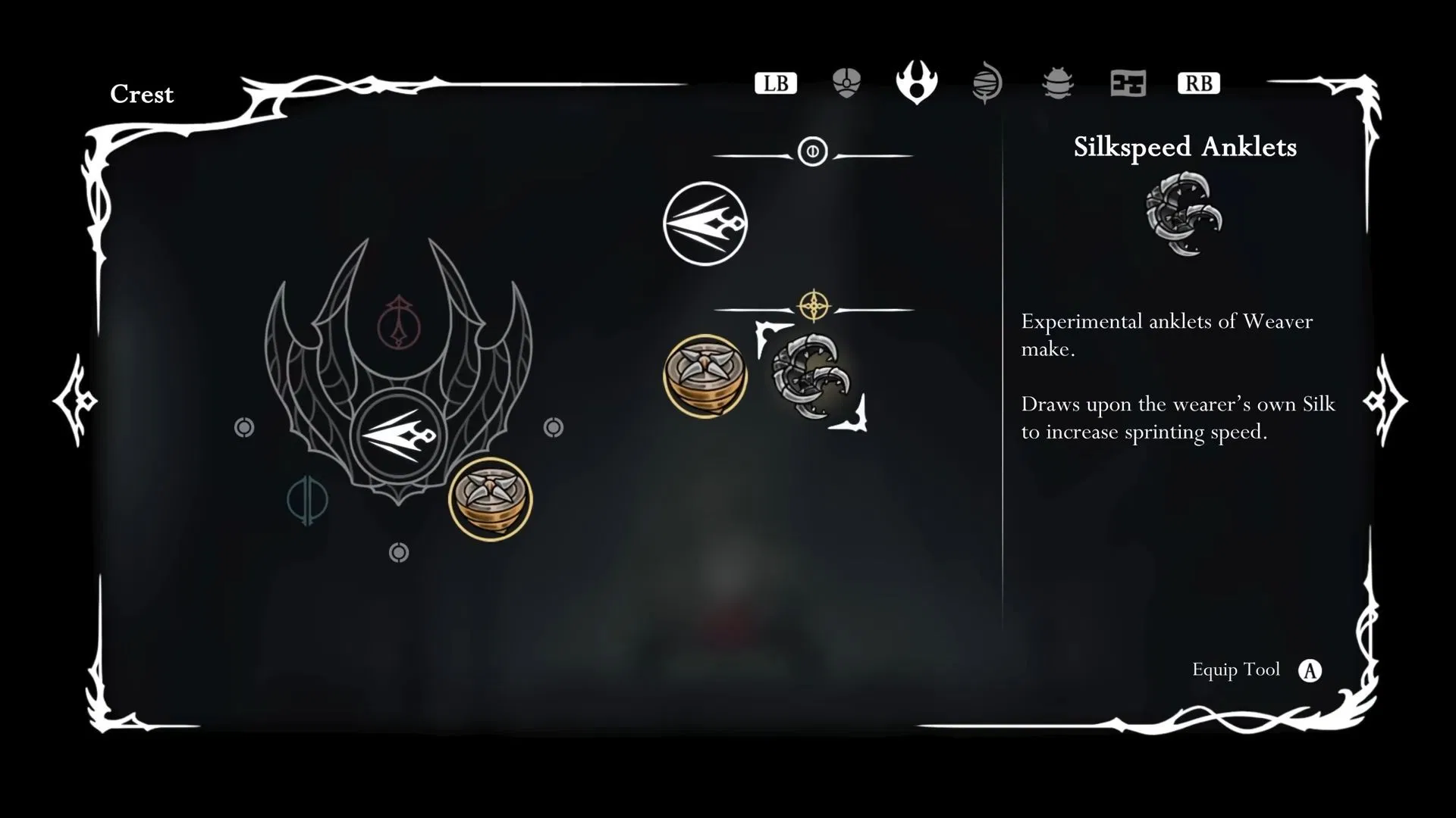 Как получить Silkspeed Anklets в Hollow Knight Silksong