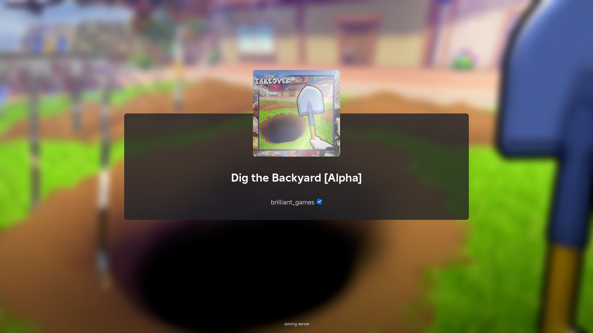 Roblox The Takeover Dig the Backyard руководство
