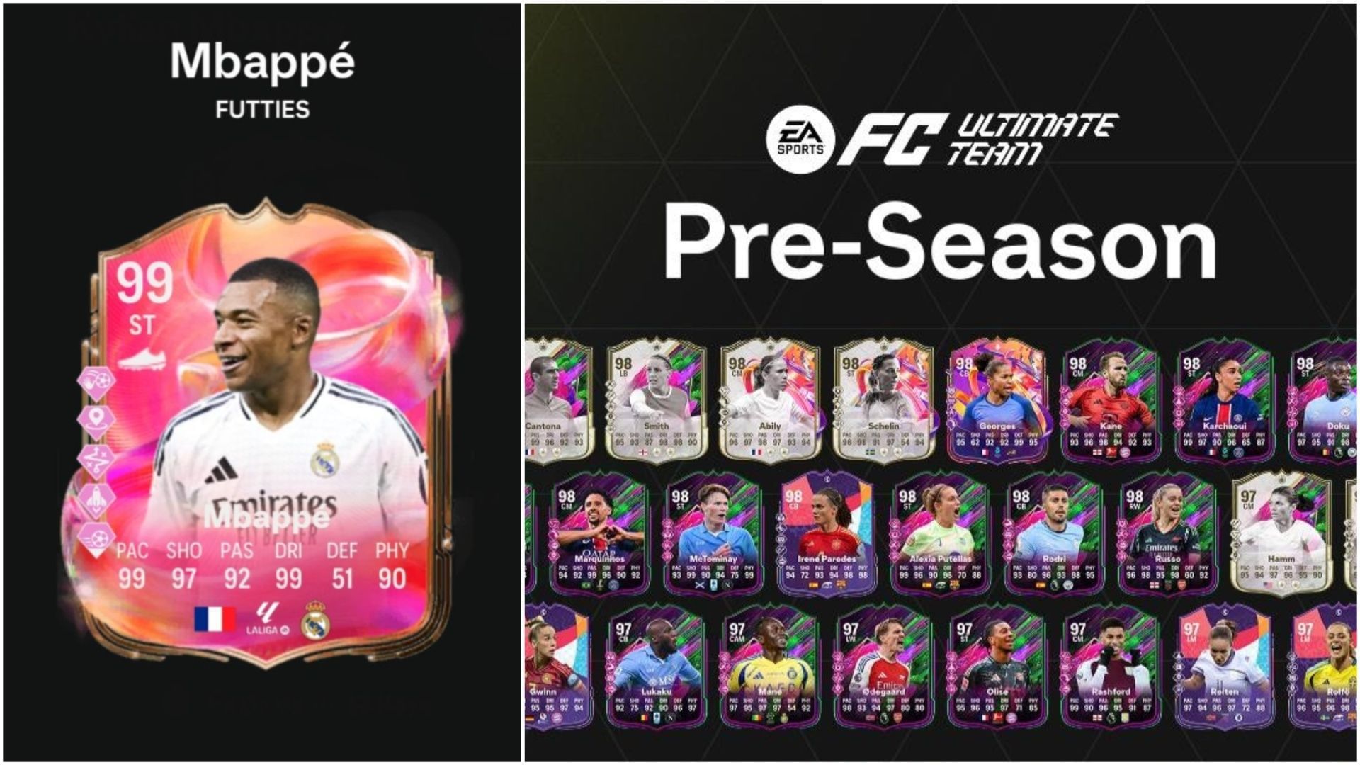EA FC 25 Kylian Mbappe FUTTIES SBC: Все задачи и самые дешёвые решения