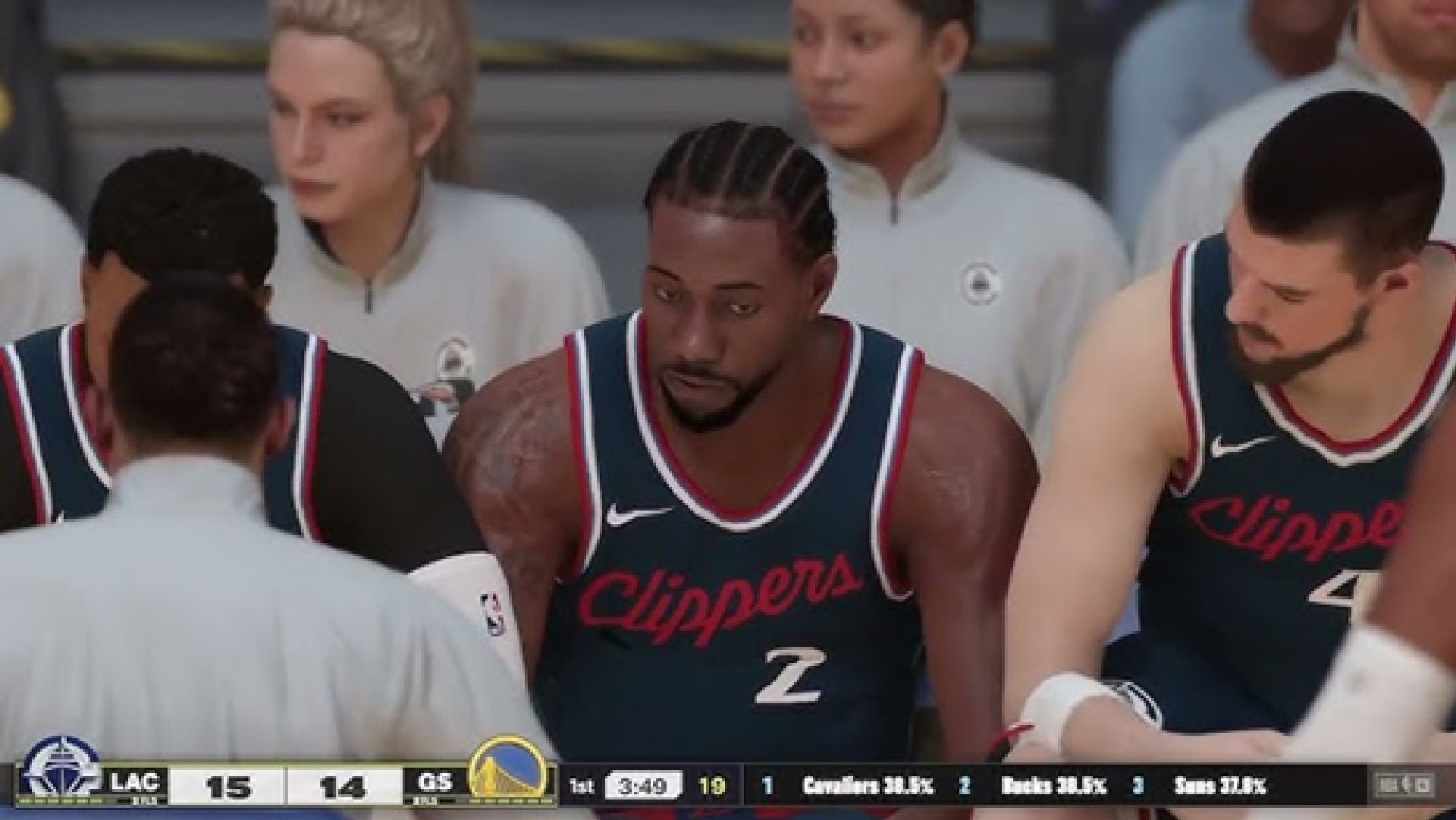 NBA 2K26: Рейтинги игроков Los Angeles Clippers
