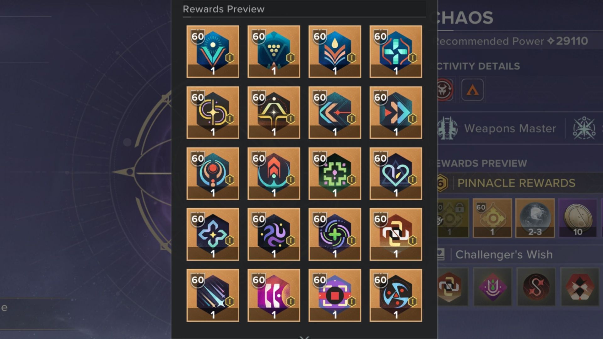 Как получить Mythic Artifacts в Destiny: Rising?