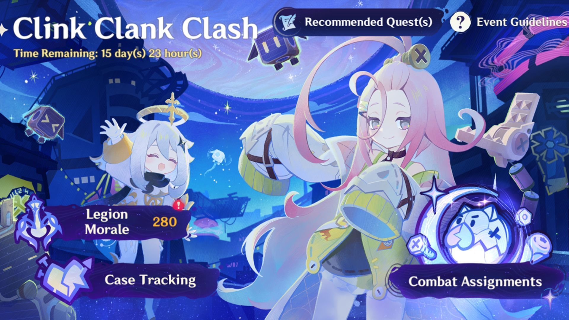 Genshin Impact Clink Clank Clash руководство по событию